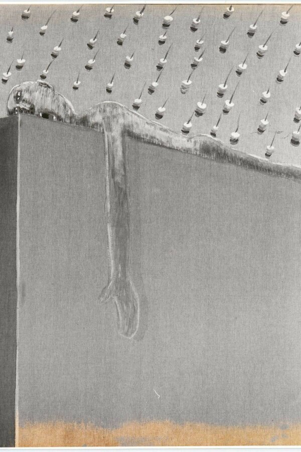 Jiří Sopko, Odpočinek, 1983, akryl, plátno, 162x145 cm